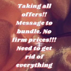BUNDLE OR OFFER!!